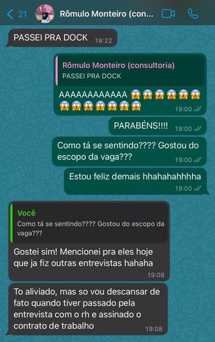 Depoimento de sucesso 3